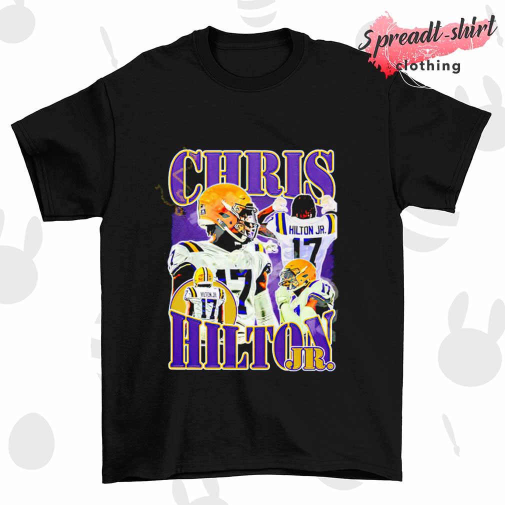 Chris Hilton Jr LSU Tigers shirt