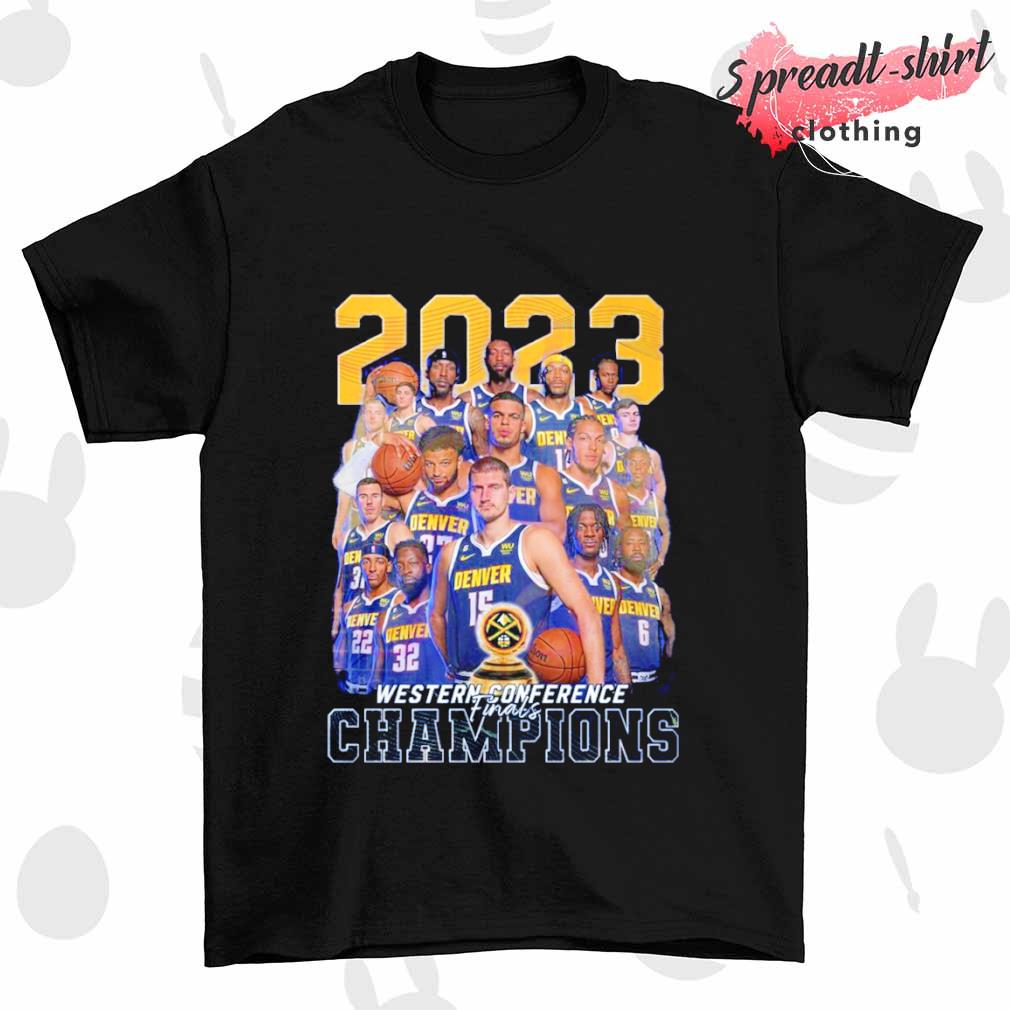 Denver Nuggets 2023 Western Conference Champions T-shirt