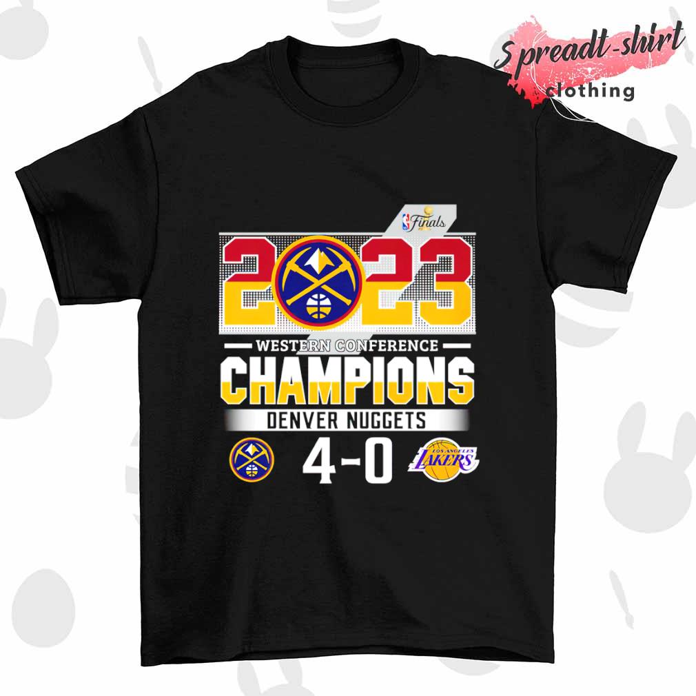 Denver Nuggets 2023 Western Conference Finals Champions T-shirt