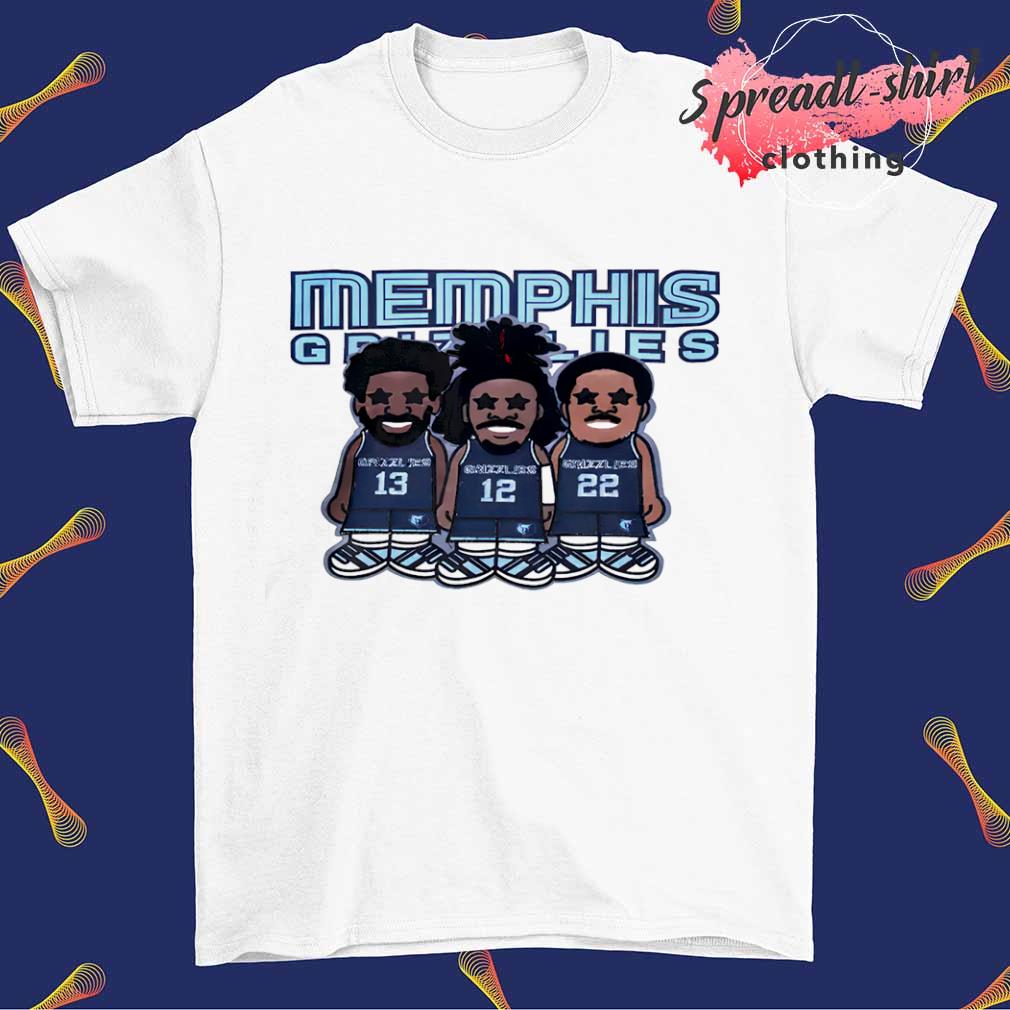 Desmond Bane Jaren Jackson and Ja Morant Memphis Grizzlies shirt
