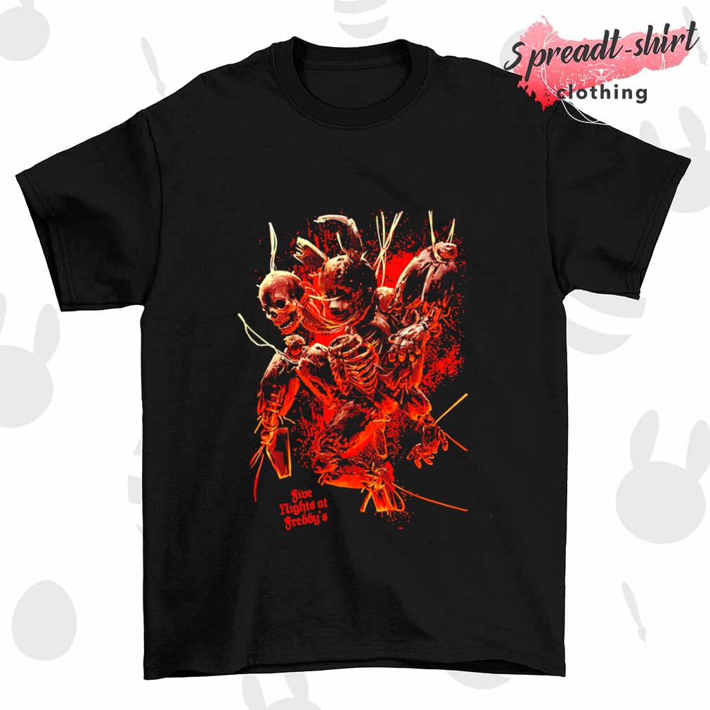 Five nights at freddy's skeleton shirt