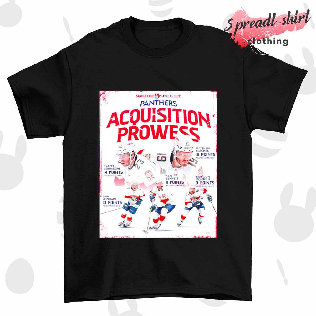 Florida Panthers 2023 Panthers acquisitions are on the prowl shirt