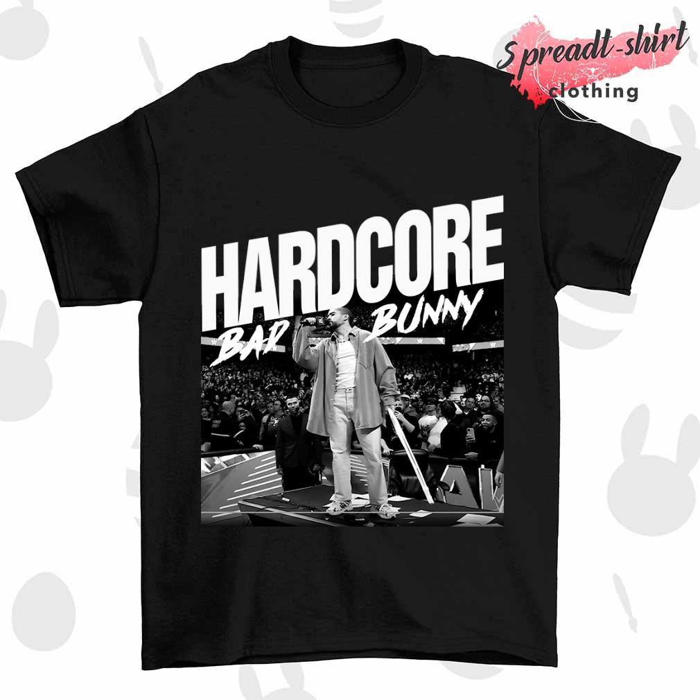 Hardcore Bad Bunny Announcer_s Table shirt
