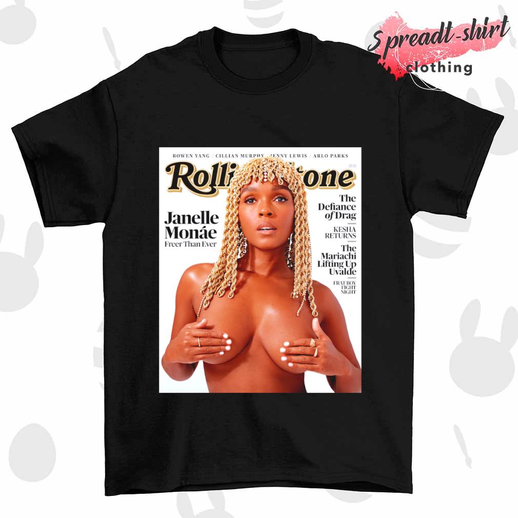 Janelle Monáe Rolling Stone freer than ever shirt