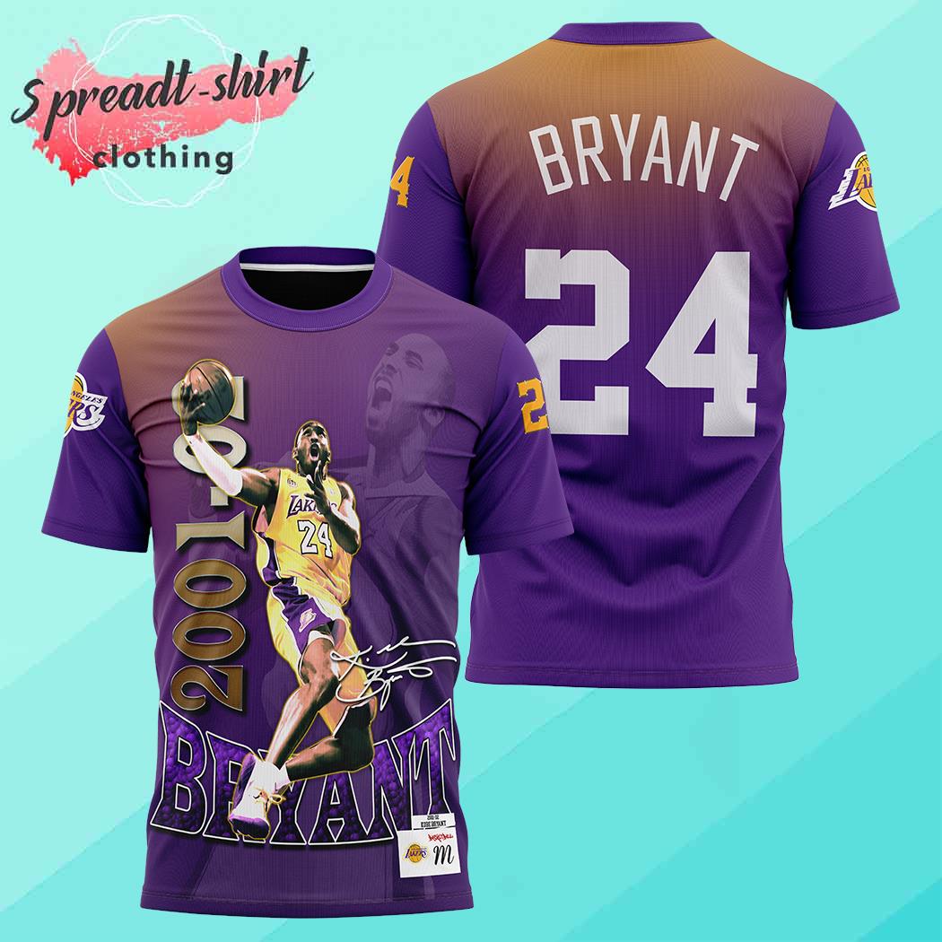 Kobe Bryant Los Angeles Lakers all over print shirt