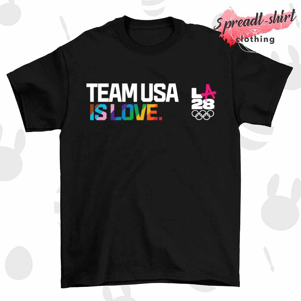 LA28 Summer Olympics LGBT Pride shirt