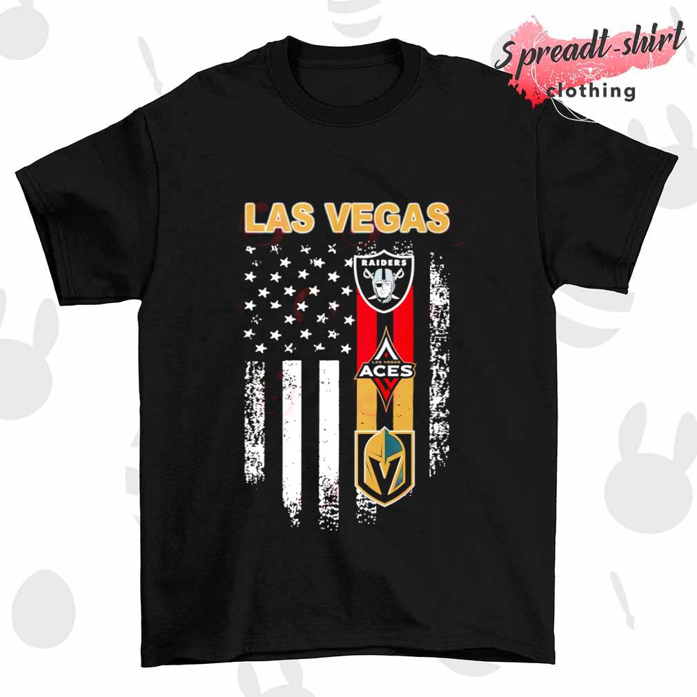 Las Vegas Sport Teams flag shirt