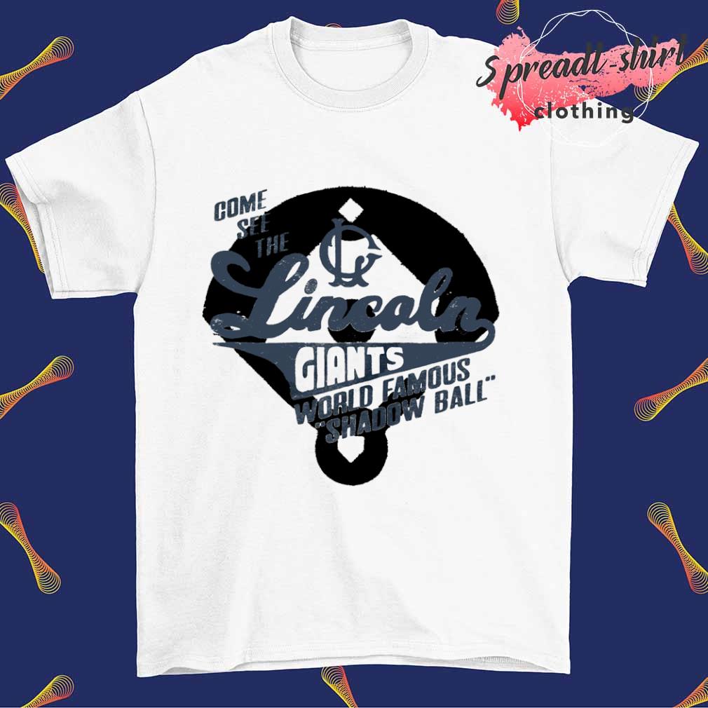 Lincoln Giants world famous shadow ball shirt
