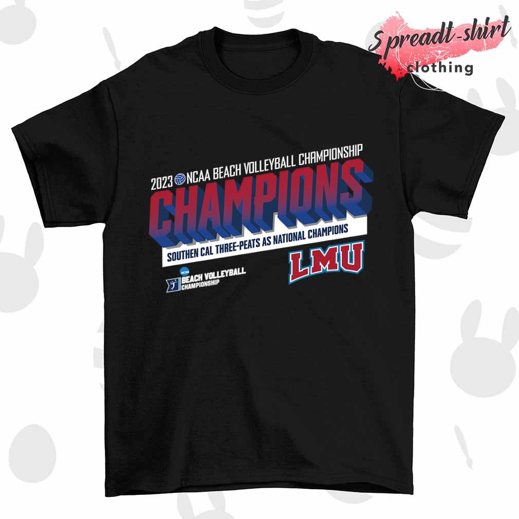 LMU 2023 NCAA Volleyball Championship shirt