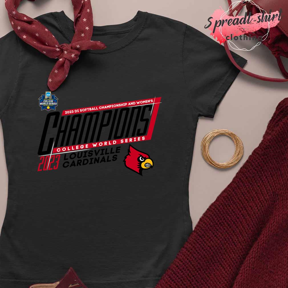 Louisville Cardinals 2023 Division Softball Championship shirt, hoodie,  sweater, long sleeve and tank top