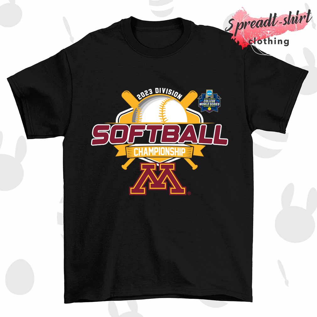 Minnesota Golden Gophers 2023 NCAA Division Softball Championship College World Series shirt