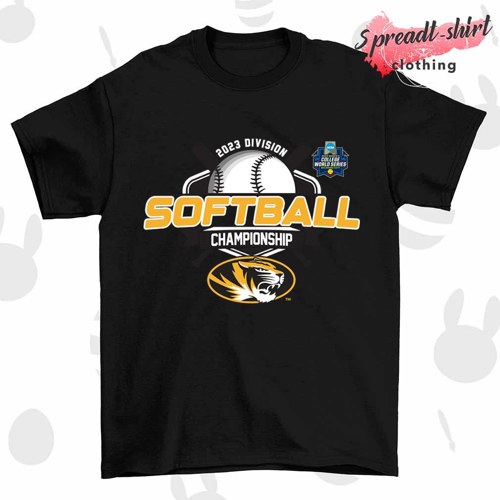 Missouri Tigers 2023 NCAA Division Softball Championship College World Series shirt
