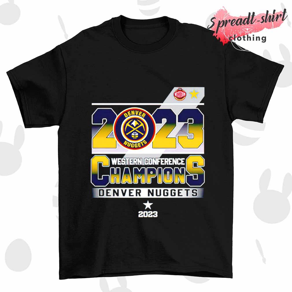 NBA Denver Nuggets 2023 Western Conference Champions shirt