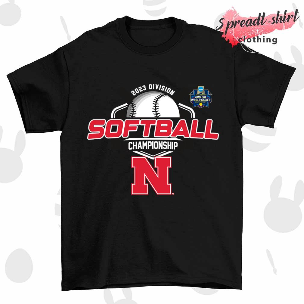 Nebraska Cornhuskers 2023 NCAA Division Softball Championship College World Series shirt