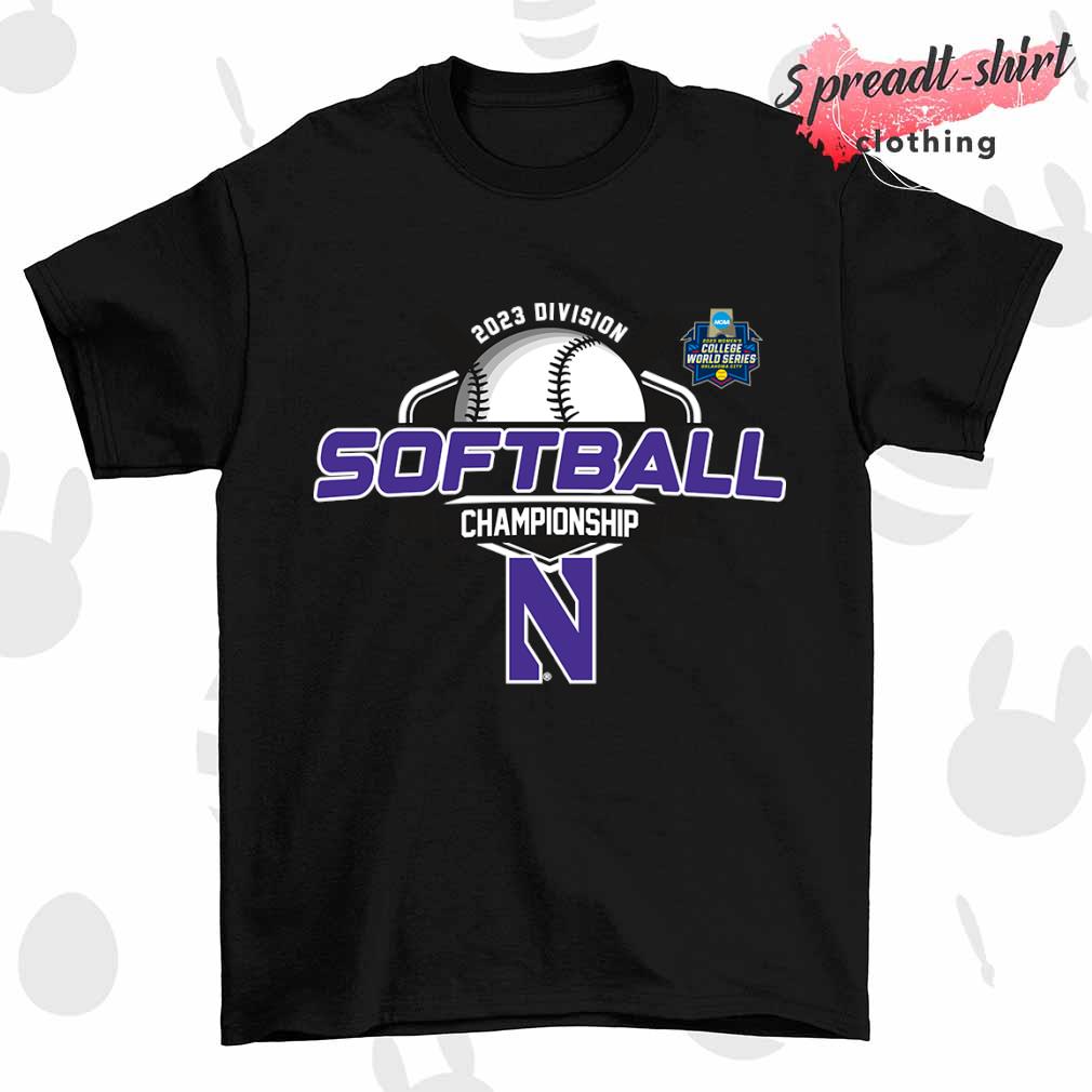 Northwestern Wildcats 2023 NCAA Division Softball Championship College World Series shirt