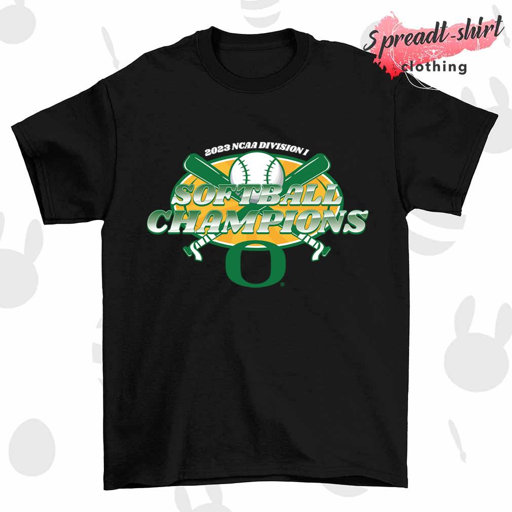 Oregon Ducks 2023 NCAA Division I Softball Champions shirt