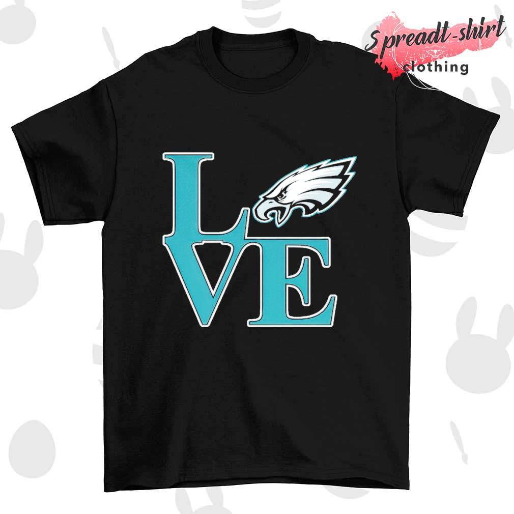 Philadelphia Eagles LOVE logo shirt