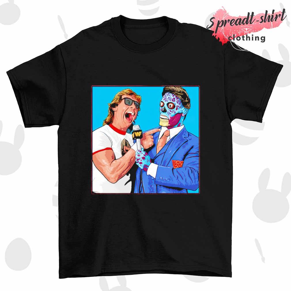 Roddy Piper They Live WWE shirt