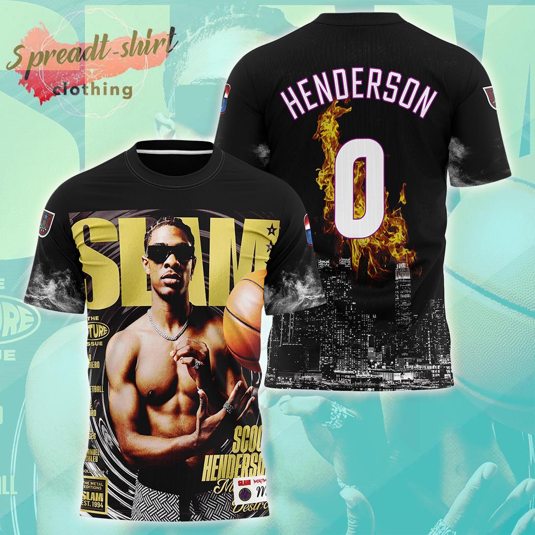 Scoot Henderson Slam Player 3D all over print shirt