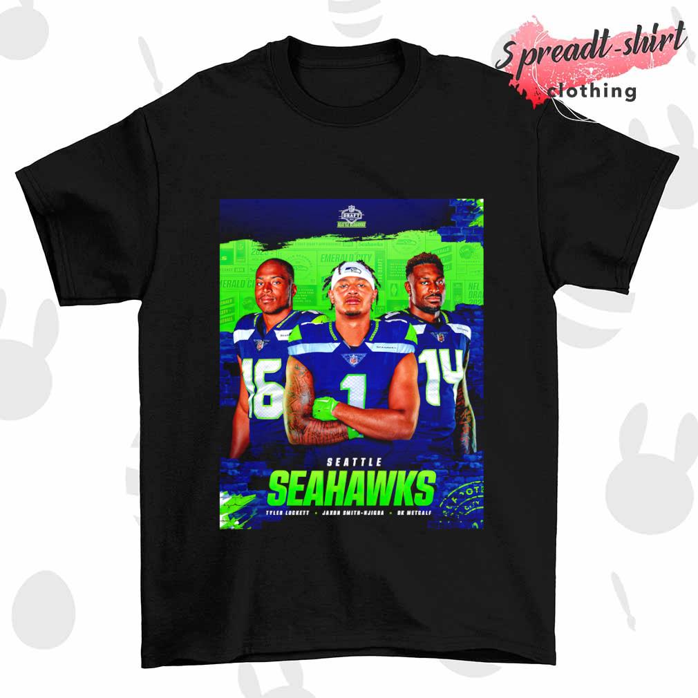 Seattle Seahawks Tyler Lockett Jaxon Smith Njigba DK Metcalf shirt, hoodie,  sweater, long sleeve and tank top