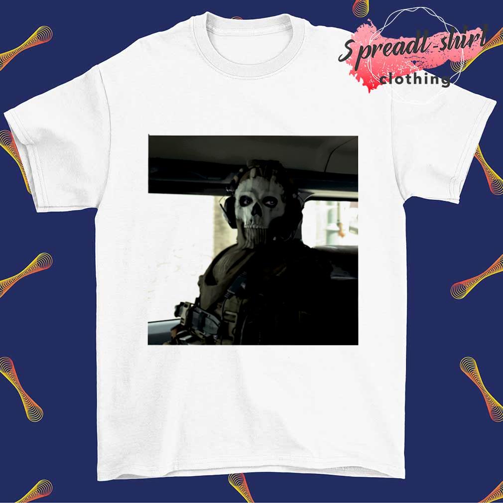 Simon Riley Ghost Modern Warfare shirt