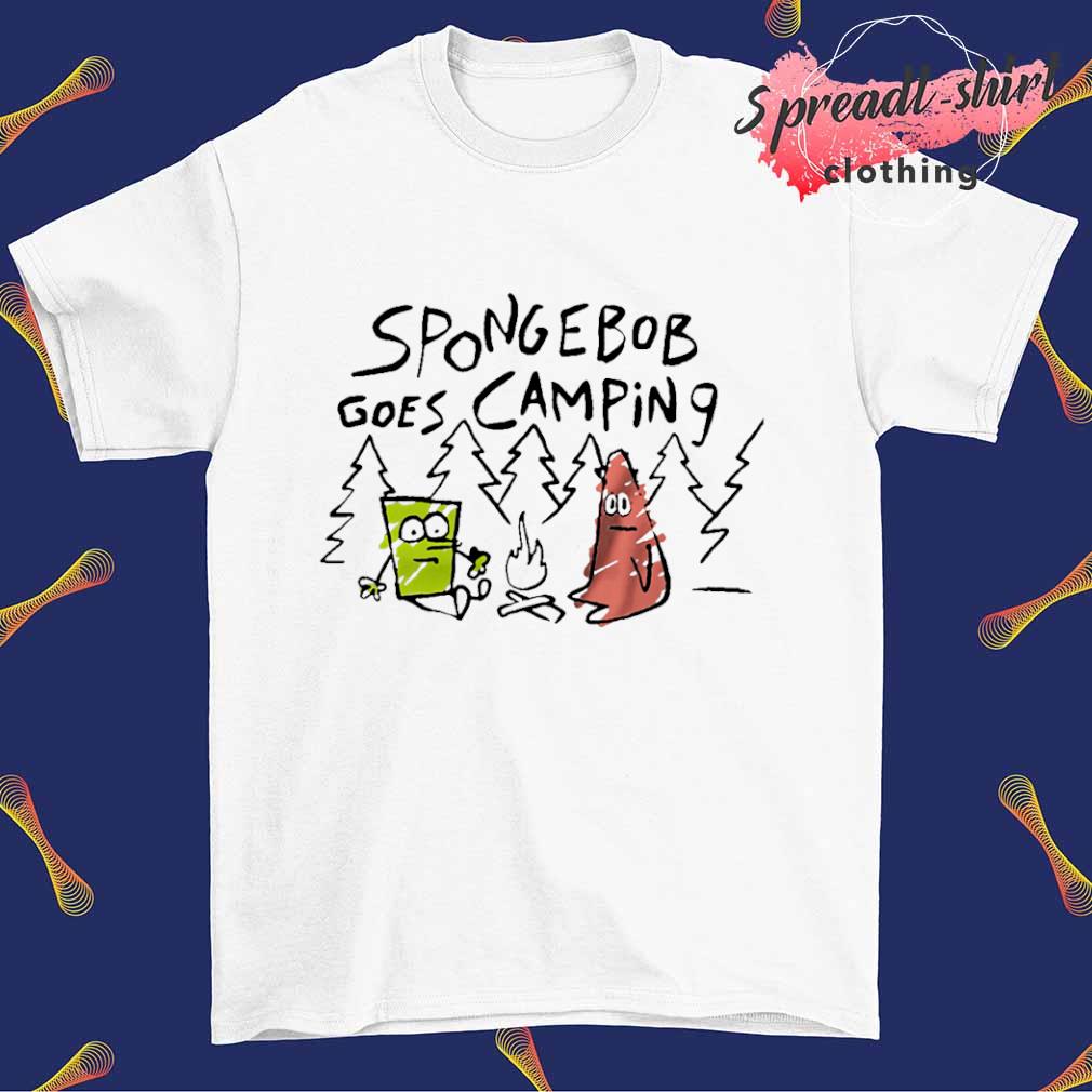 Spongebob Goes camping T-shirt