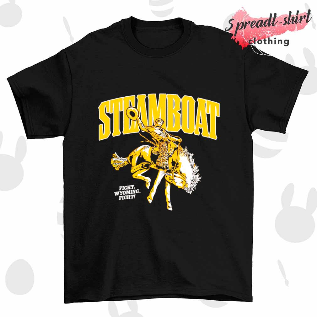 Steamboat fight Wyoming fight shirt