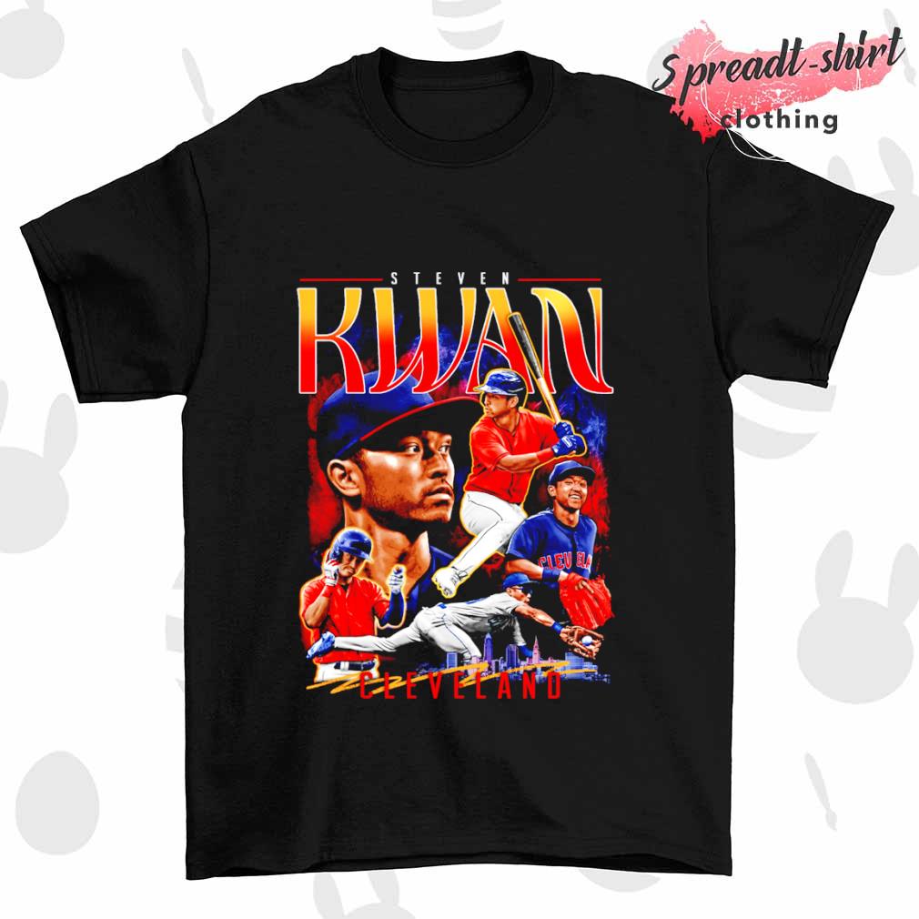 Steven Kwan player Cleveland baseball shirt