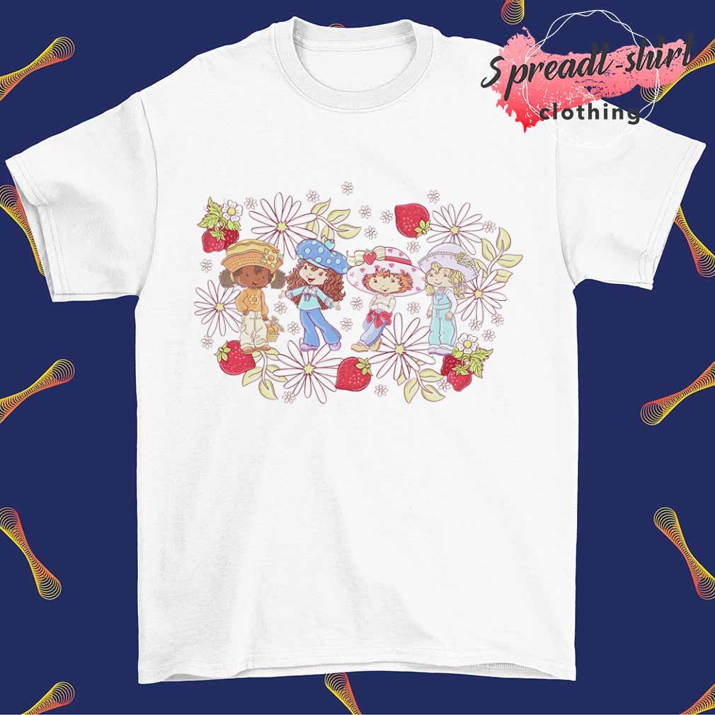 Strawberry Shortcake friends cartoon shirt
