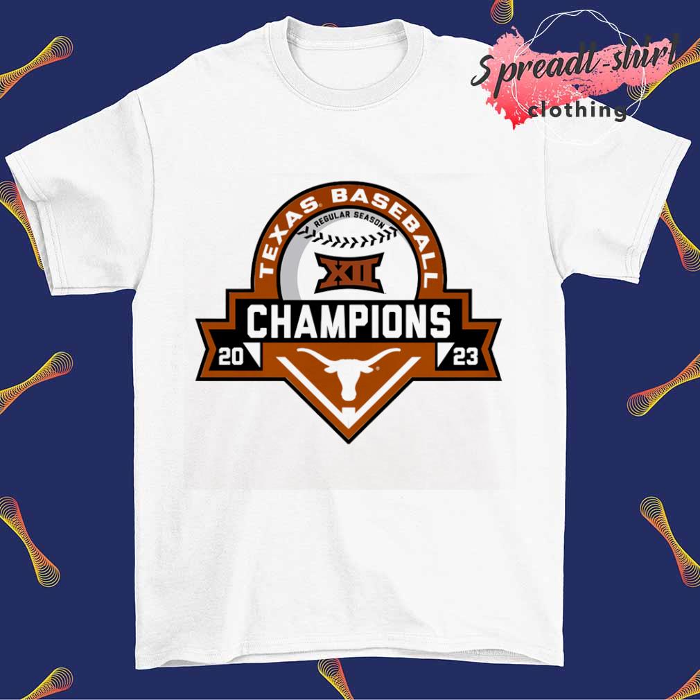 Texas Longhorns Baseball Regular Season Champions 2023 Big 12 shirt
