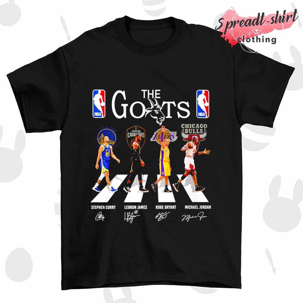 The Goats NBA abbey road signature shirt