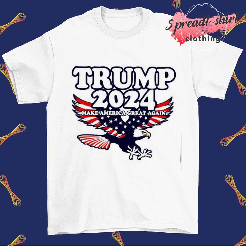 Trump 2024 make America great again Eagle shirt