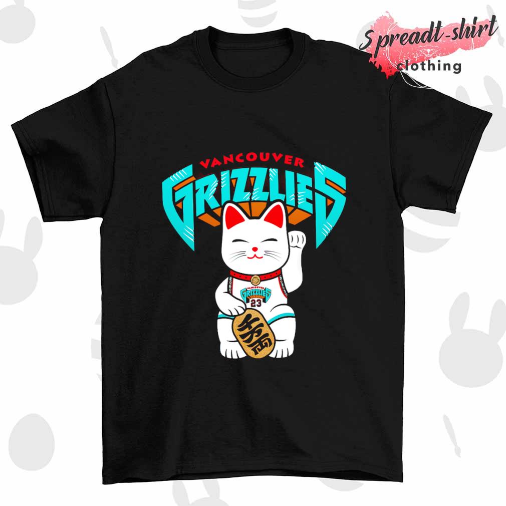 Vancouver Grizzlies Lucky Cat shirt