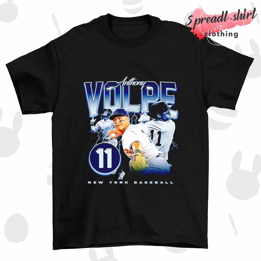 Anthony Volpe 11 player New York baseball shirt, hoodie, sweater