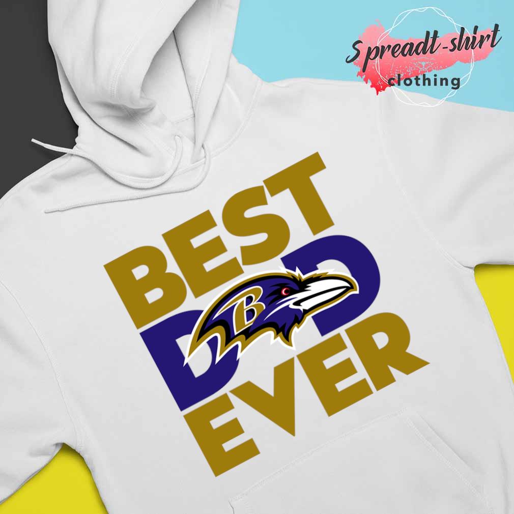 Best Dad Ever Baltimore Ravens logo shirt Father Day – Hostonbook