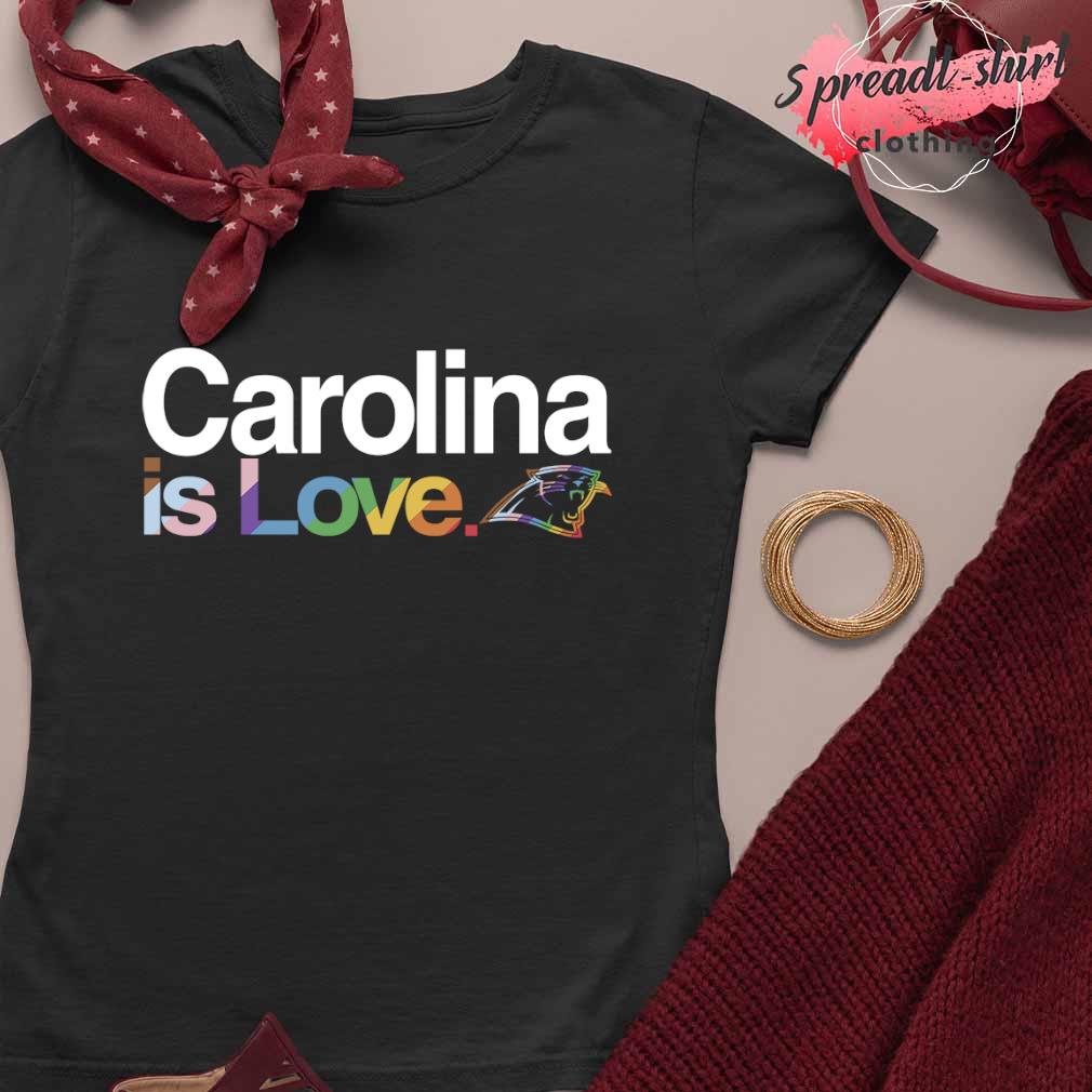 Carolina Panthers City Pride team Carolina is Love shirt, hoodie, sweater,  long sleeve and tank top