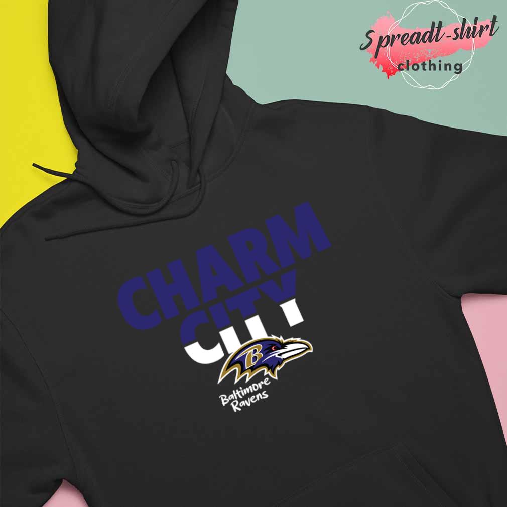 Baltimore Ravens Black Charm City 2022 Shirt, hoodie, sweater, long sleeve  and tank top