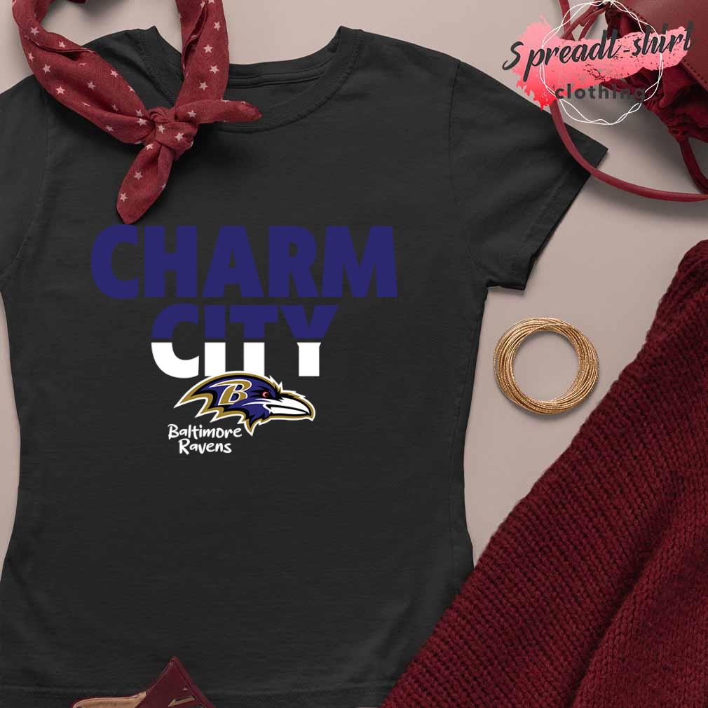 Baltimore Ravens Charm City Logo shirt, hoodie, sweater, long sleeve and  tank top