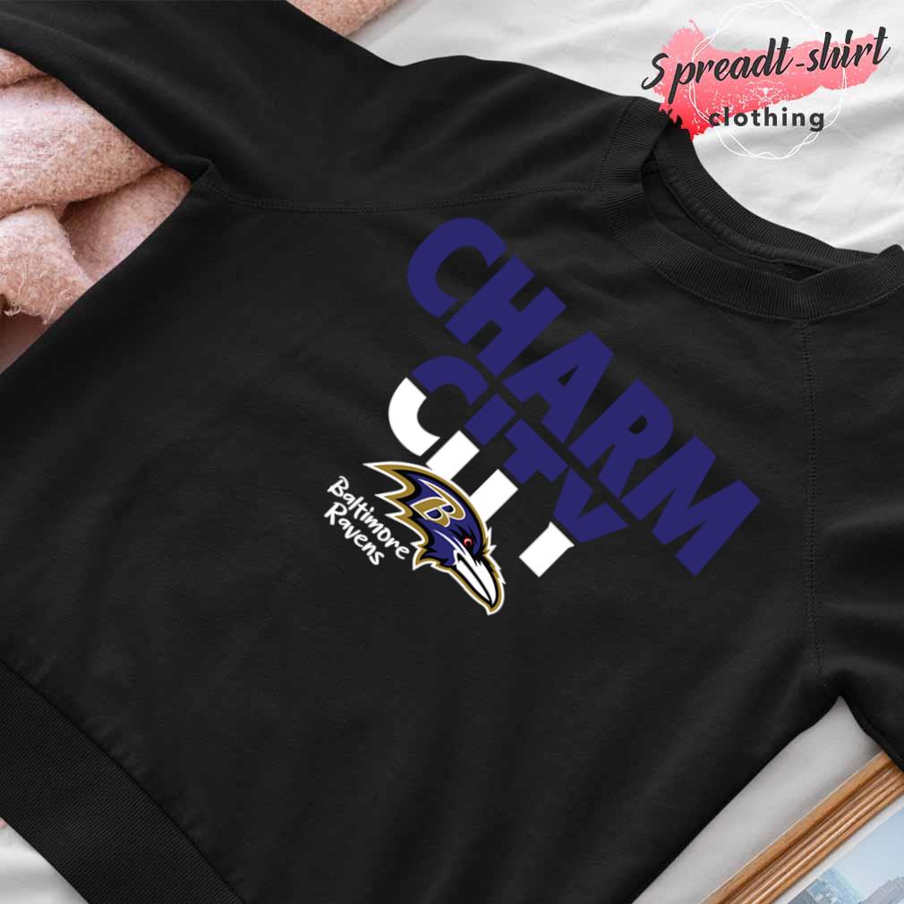 Baltimore Ravens Black Charm City 2022 Shirt, hoodie, sweater, long sleeve  and tank top