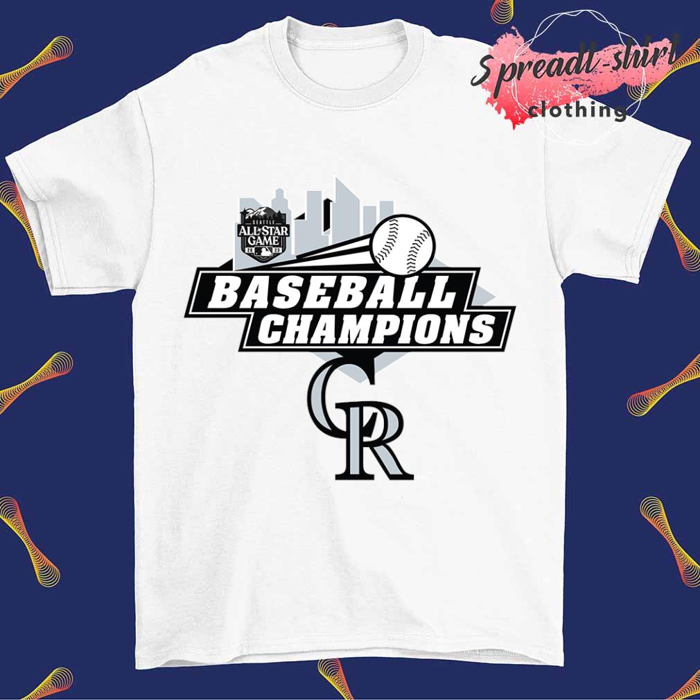 Colorado Rockies Mlb All Star Game 2023 Baseball Champion T-shirt,Sweater,  Hoodie, And Long Sleeved, Ladies, Tank Top