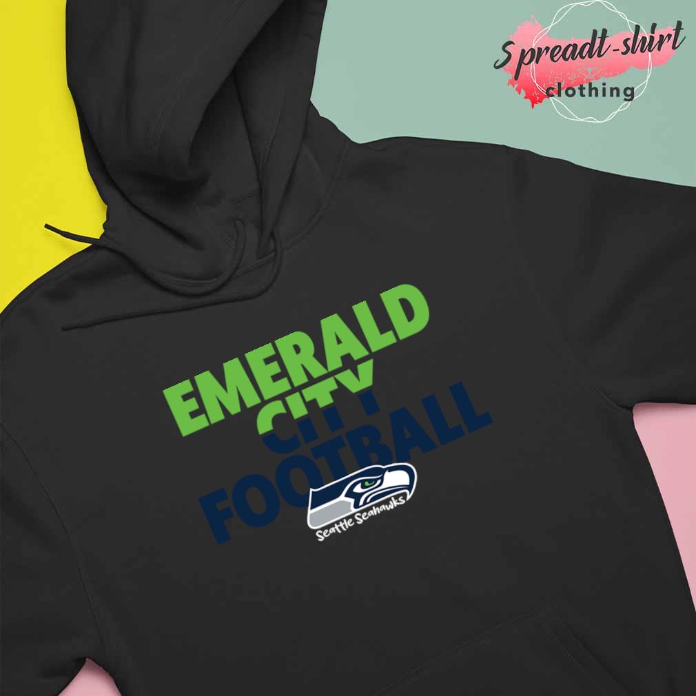 Emerald City Football Logo Seattle Seahawks T-shirt, hoodie, sweater, long  sleeve and tank top