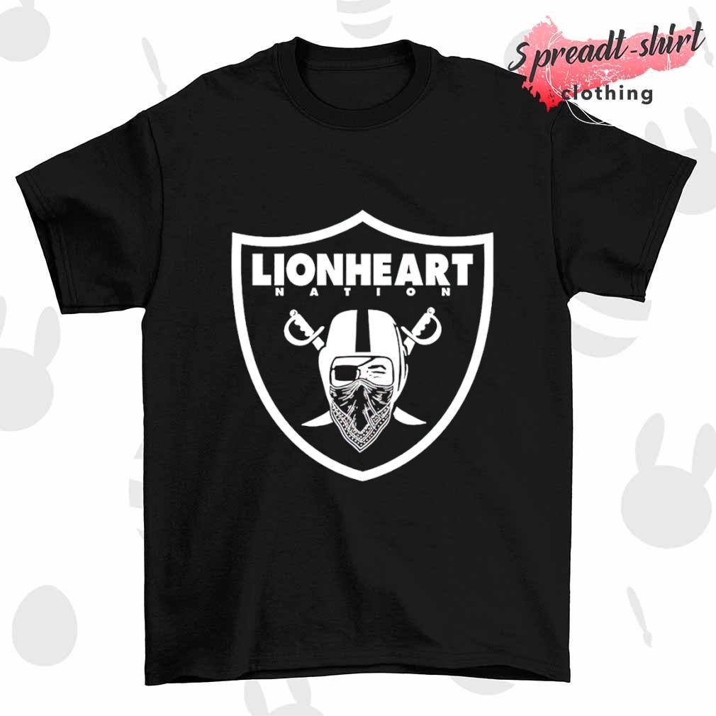 Los Angeles Raiders Lionheart Nation New Shirt, hoodie, sweater, long  sleeve and tank top