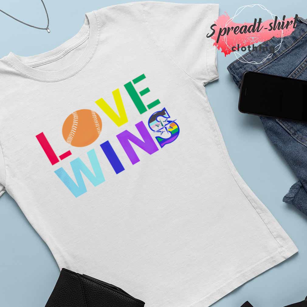 Seattle Mariners Love Wins Pride shirt, hoodie, sweatshirt and