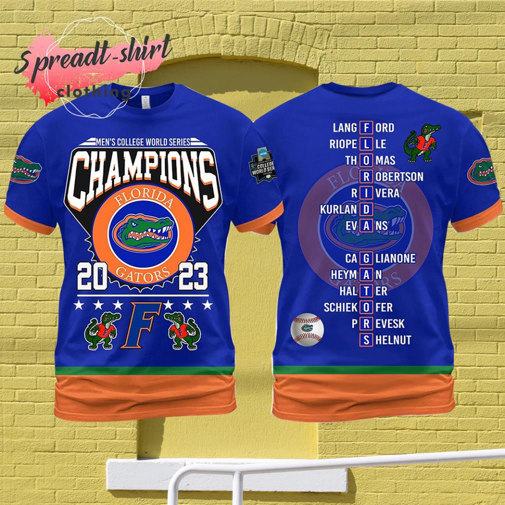 Florida Gators 2022 2023 College World Series Champions signature shirt,  hoodie, sweater, long sleeve and tank top