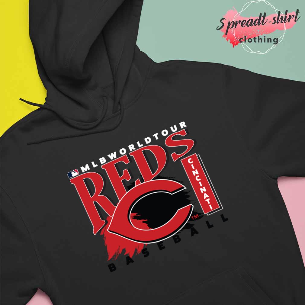 MLB World Tour Cincinnati Reds logo T-shirt, hoodie, sweater, long sleeve  and tank top