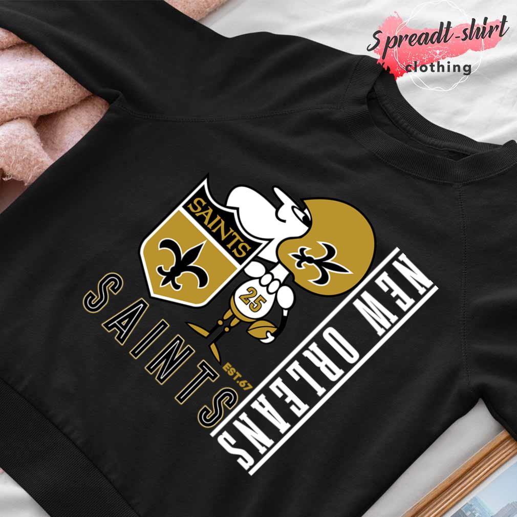 New Orleans Saints mascot est. 67 logo 2023 T-shirt, hoodie, sweater, long  sleeve and tank top