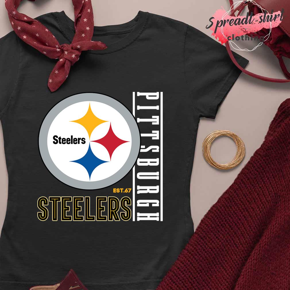 Pittsburgh Steelers est. 67 logo 2023 T-shirt, hoodie, sweater, long sleeve  and tank top