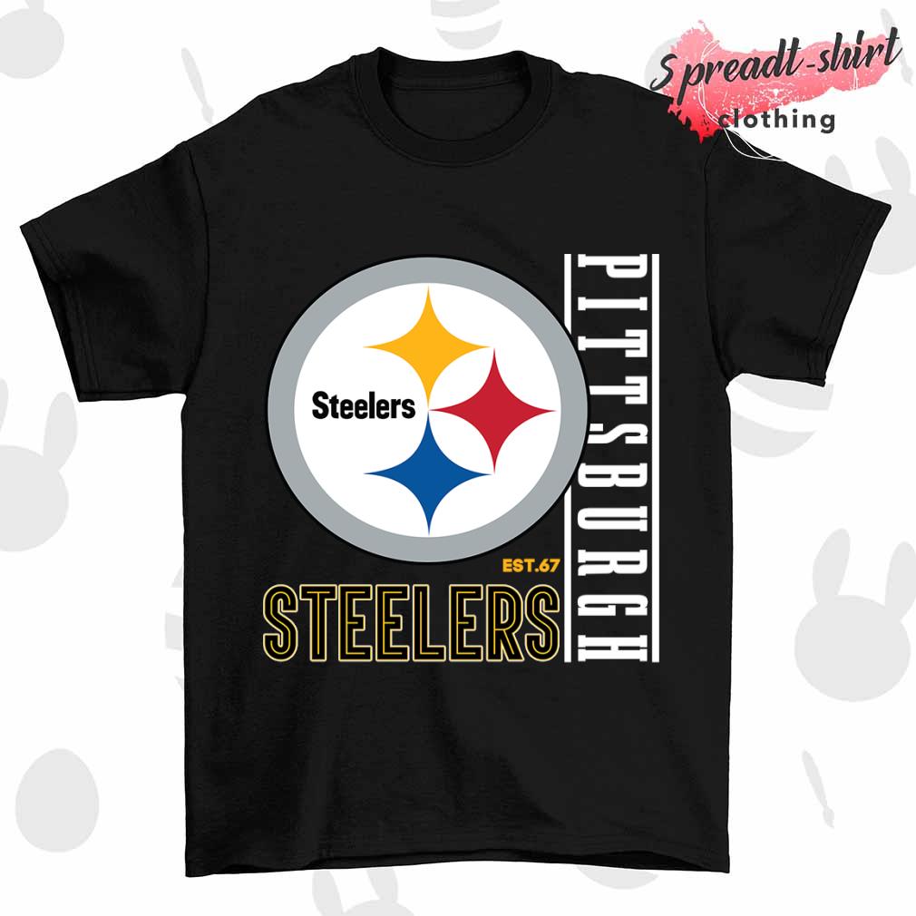 Pittsburgh Steelers est. 67 logo 2023 T-shirt, hoodie, sweater, long sleeve  and tank top