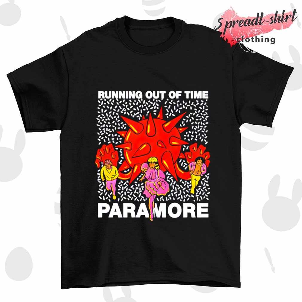 Limited Running Out Of Time Paramore Shirt, hoodie, sweater, long