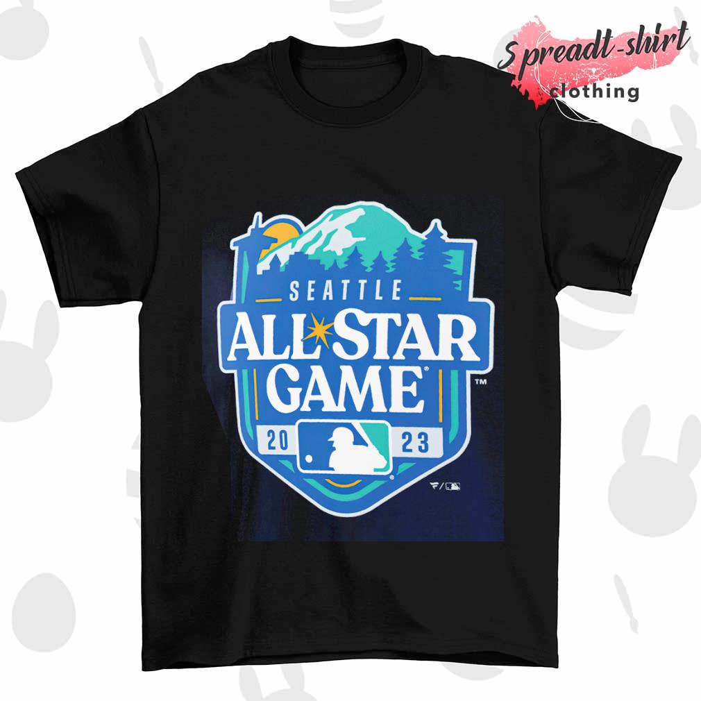 Seattle All Star Game Wordmark 2023 Mlb Shirt